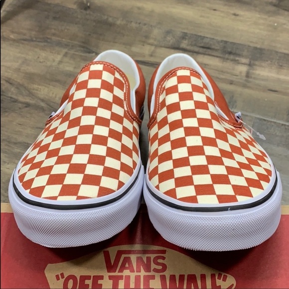 VANS CLASSIC SLIP-ON Checkerboard PicntTrWht men’s - Picture 7 of 16